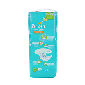 Pampers Baby Dry Jumbo Pack Junior 52 Pack