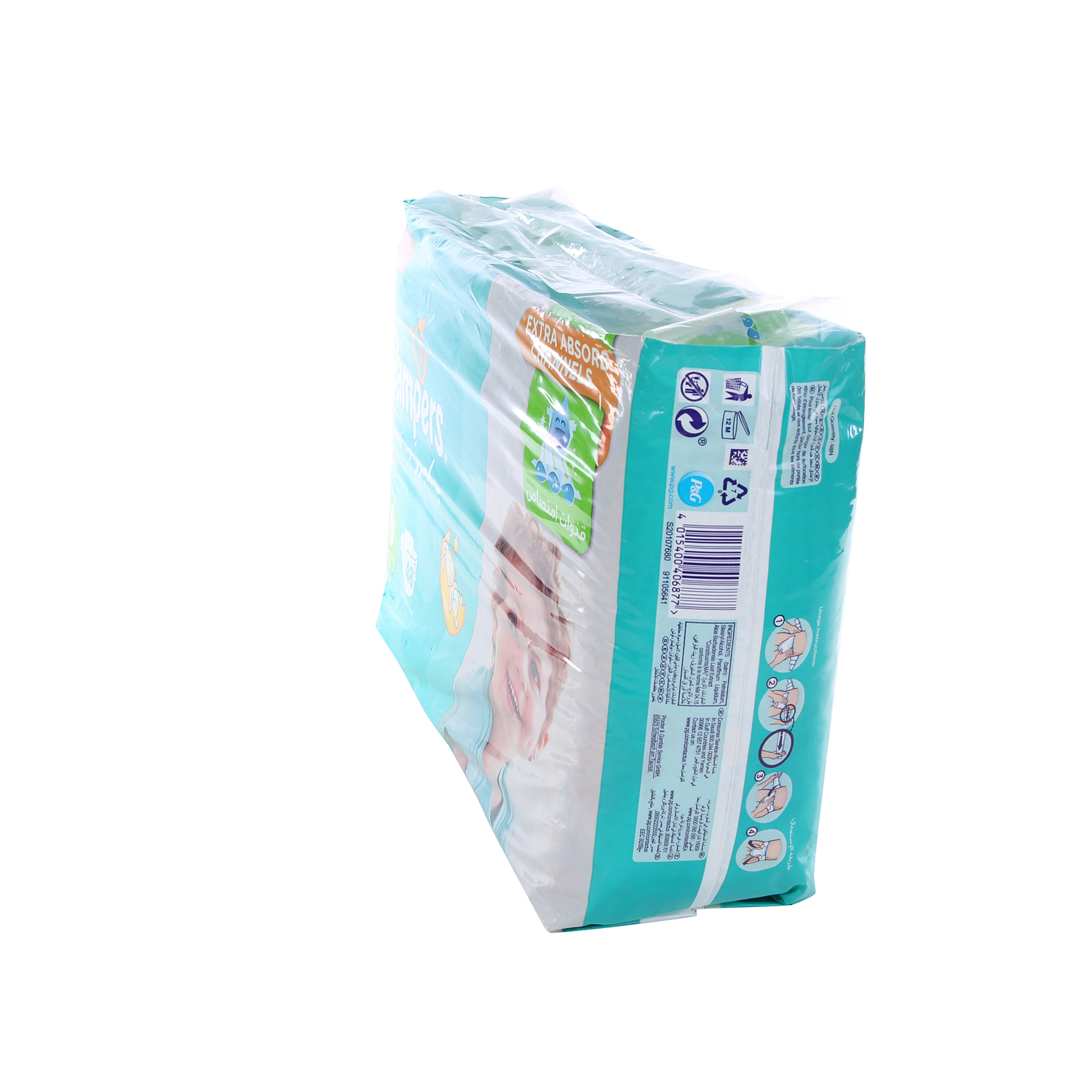 Pampers Active Baby Mega Pack S6 XXL 48 Pieces.