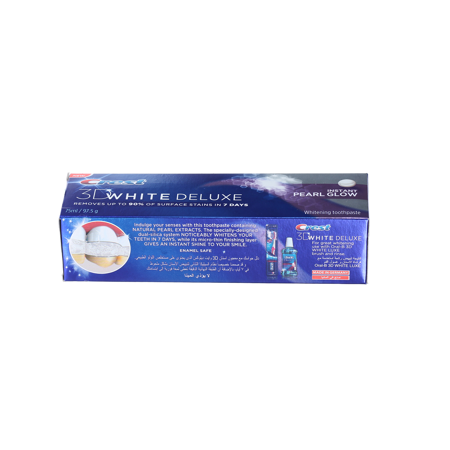 Crest Tooth Paste 3D White Pearl Glow 75 ml