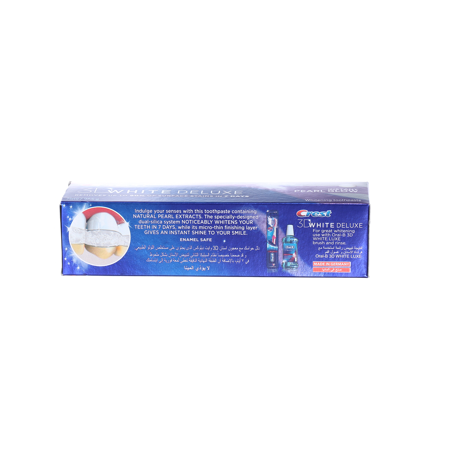 Crest Toothpaste 3D White Peral Glow 75ml