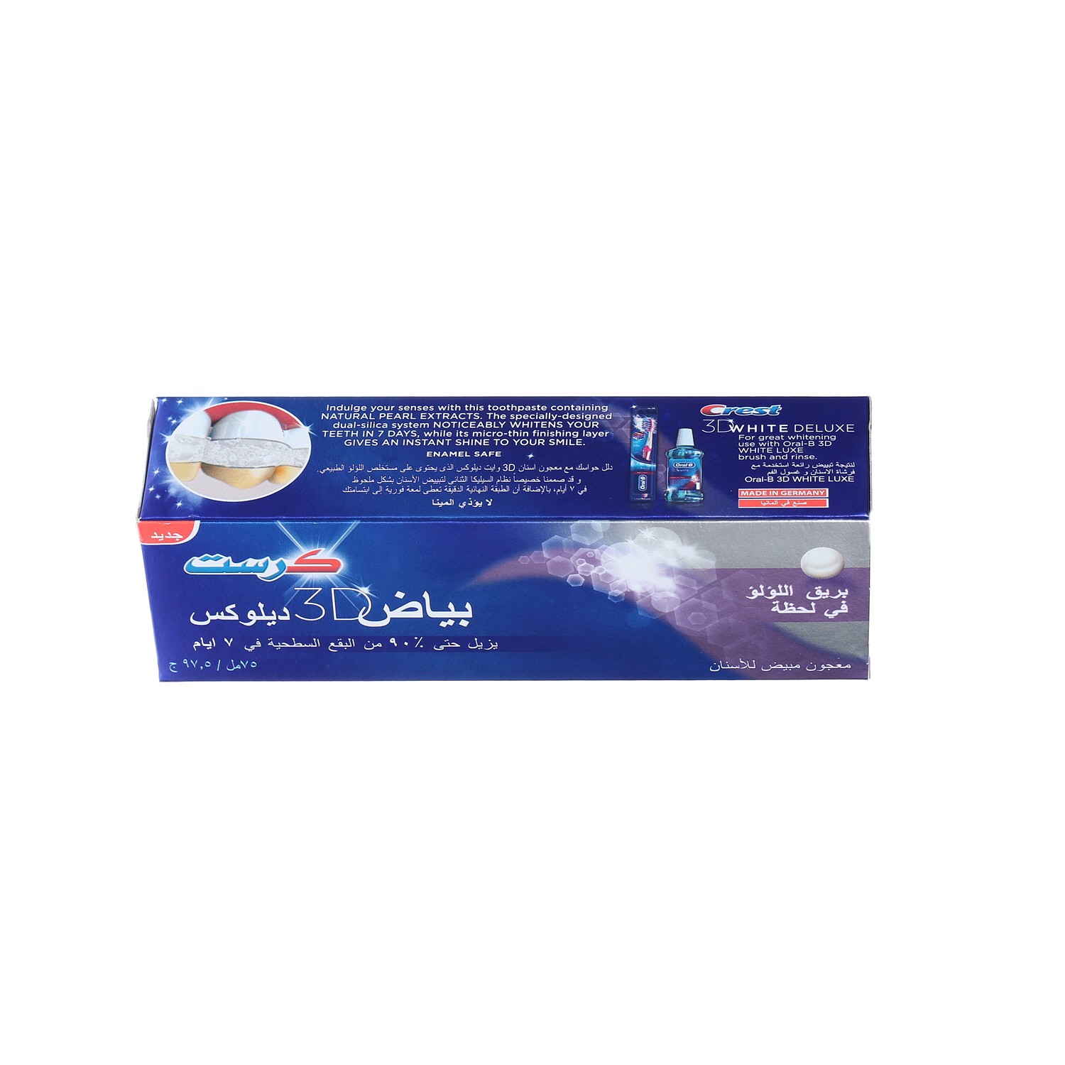 Crest Tooth Paste 3D White Pearl Glow 75 ml