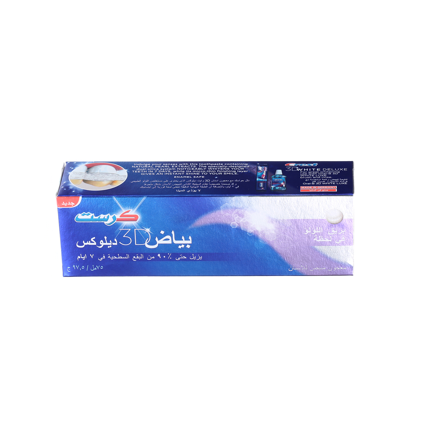 Crest Tooth Paste 3D White Pearl Glow 75 ml