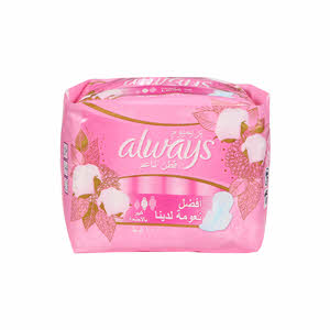 Always Total Protection Large Sanitary Pads (10 Pieces)