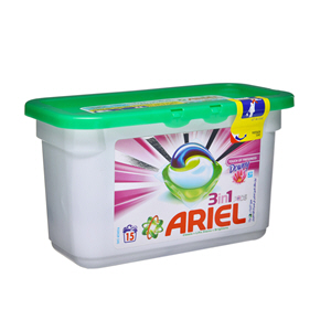 Ariel 3 in 1 PODS Washing Capsules with Downy 15 × 28.8 g