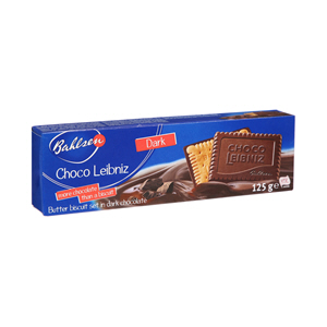Bahlsens Choco Leibniz Butter Biscuit Dark Chocolate 125 g