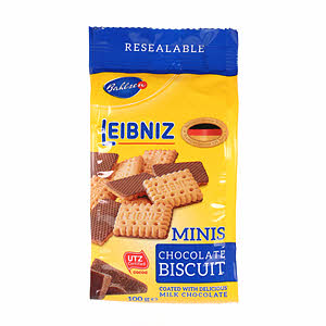 Bahlsens Bisc Choco Leibnz Minis 100Gm