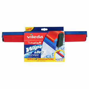 Vileda Floor Wipes & Dry 42Cm/Stick