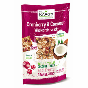 Dr.Karg's Snack Cranberry & Coconut 110gm