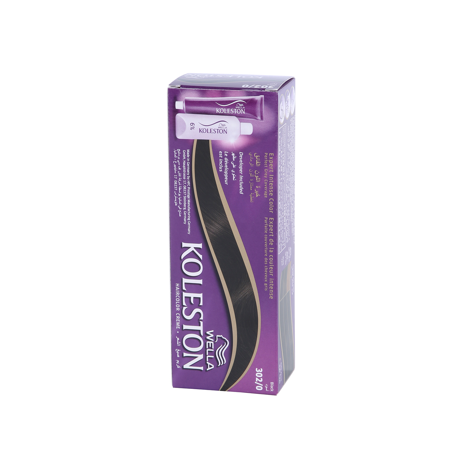 Wella Koleston Intense Hair Color 302/0 Black