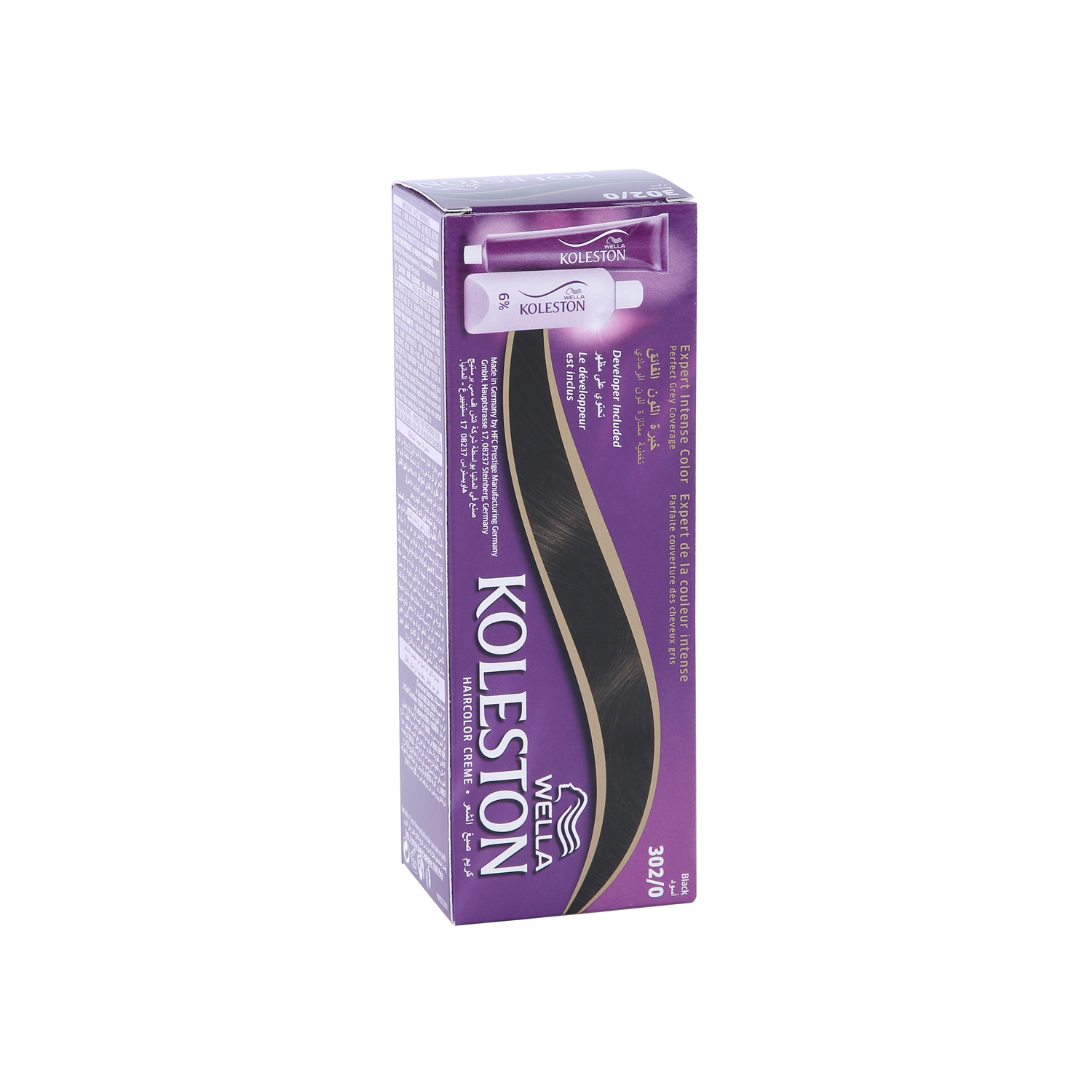 Wella Koleston Intense Hair Color 302/0 Black