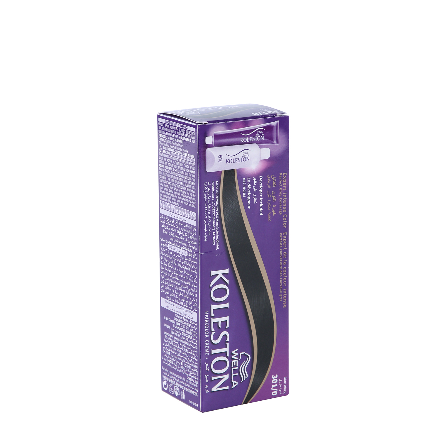 Wella Koleston Hair Colour Cream 301.0 Blue Black