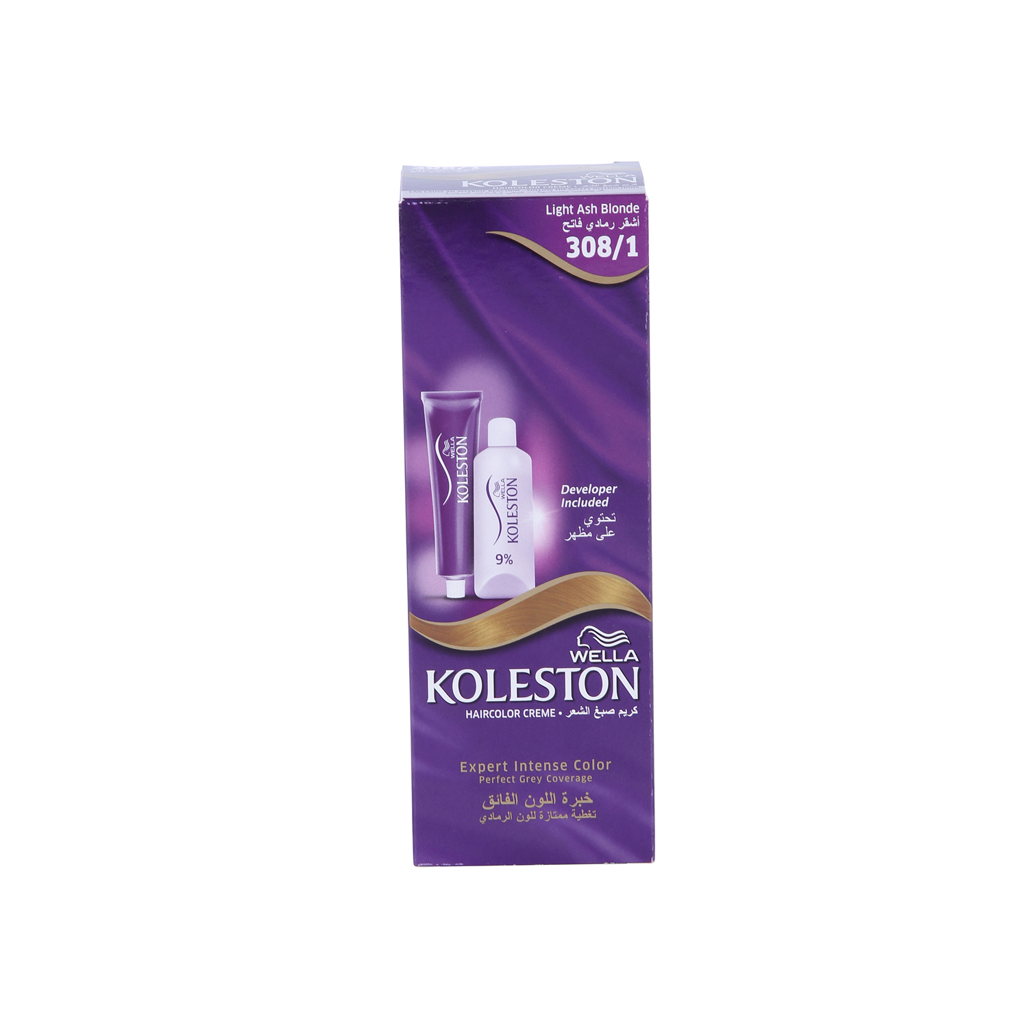 Wella Koleston Intense Hair Color 308/1 Light Ash Blonde