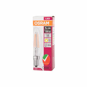 Osram Lamp Clear Filament Led Warm White Mini Screw 4W