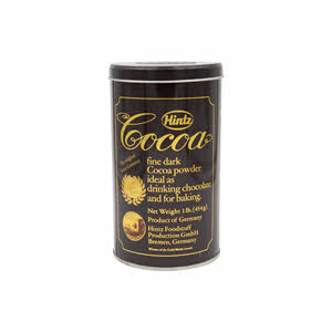 Hintz Cocoa Powder Tin 454 g