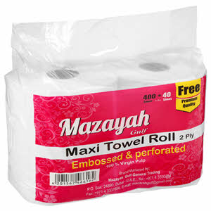 Mazayah Maxi Towell Roll 400+40Sht