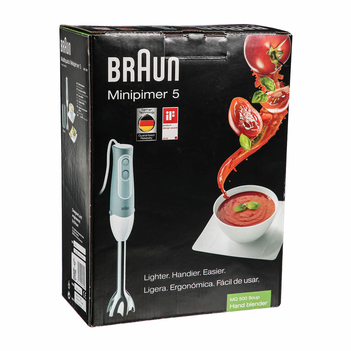 Braun MQ 55254 M Minipimer MultiQuick 5 Pro 1.000 W Braun MQ 55254 M Minipimer MultiQuick 5 Pro 1.000 W