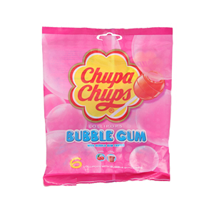 Chupa Chups Bubble Gum Lollipops 96gm