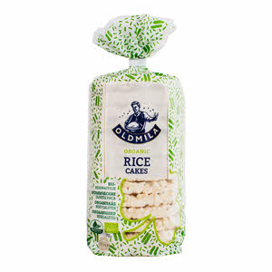 Old Mila Organic Rice Cakes 100 g