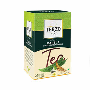 Terzo Bitter Gourd Gingseng Tea 25 Tea Bags