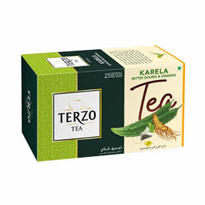 Terzo Bitter Gourd Gingseng Tea 25 Tea Bags