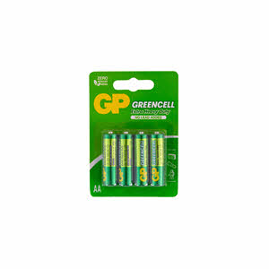 Gp Batteries Green Cell AA 4PCS