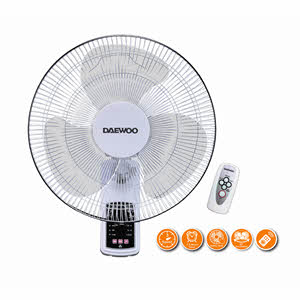 Daewoo Wall Fan with Remote 16