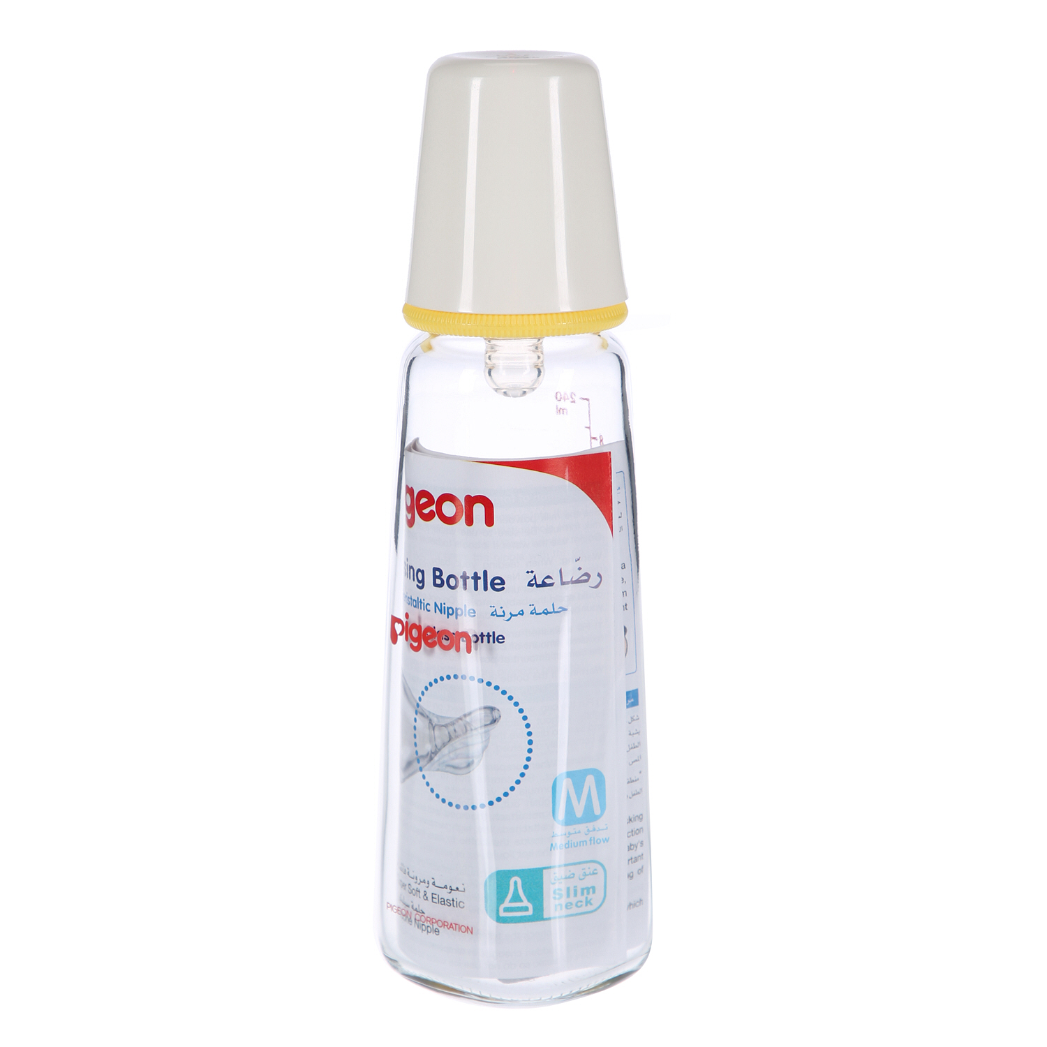 Pigeon Glass K-8 Nurser 240ml