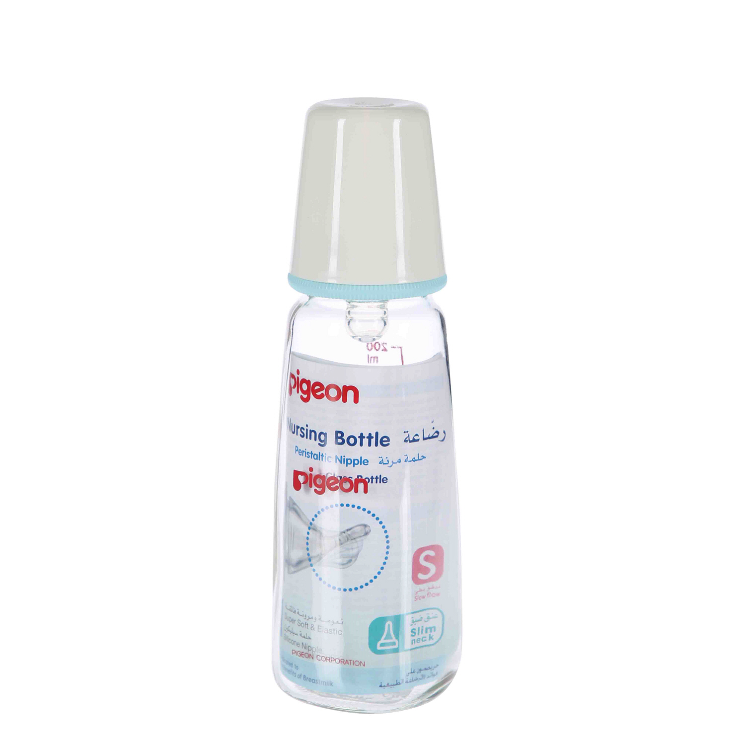 Pigeon Glass K-6 Nurser 200 ml