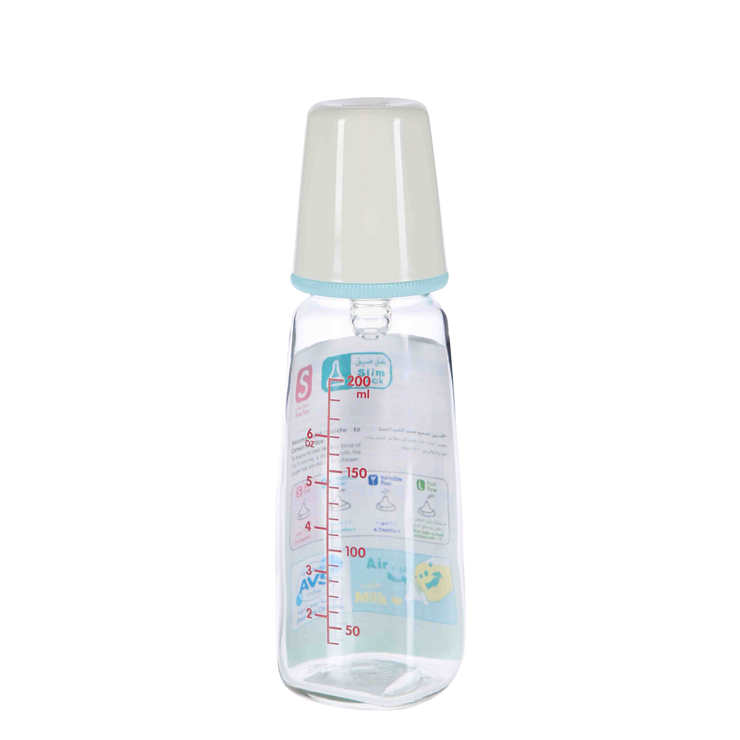 Pigeon Glass K-6 Nurser 200 ml