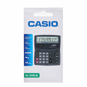 Casio Practical Calculator Sl-240Lb