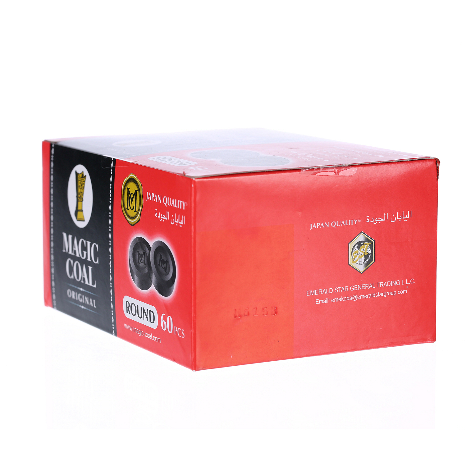 Magic Coal Charcoal Round 60PCS