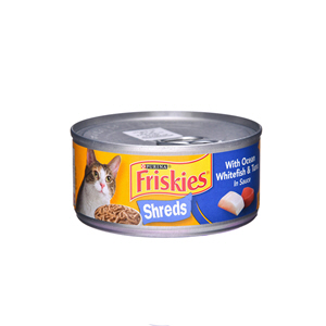 Purina Friskies Wet Cat Food Pate Fish 5.5 Oz