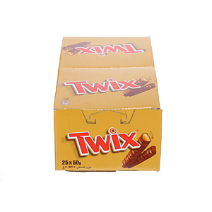 Twix Twin Chocolate 50gm - 25'S