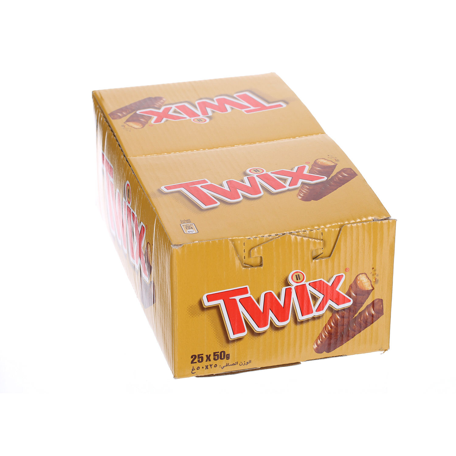 Twix Twin Chocolate 50gm - 25'S