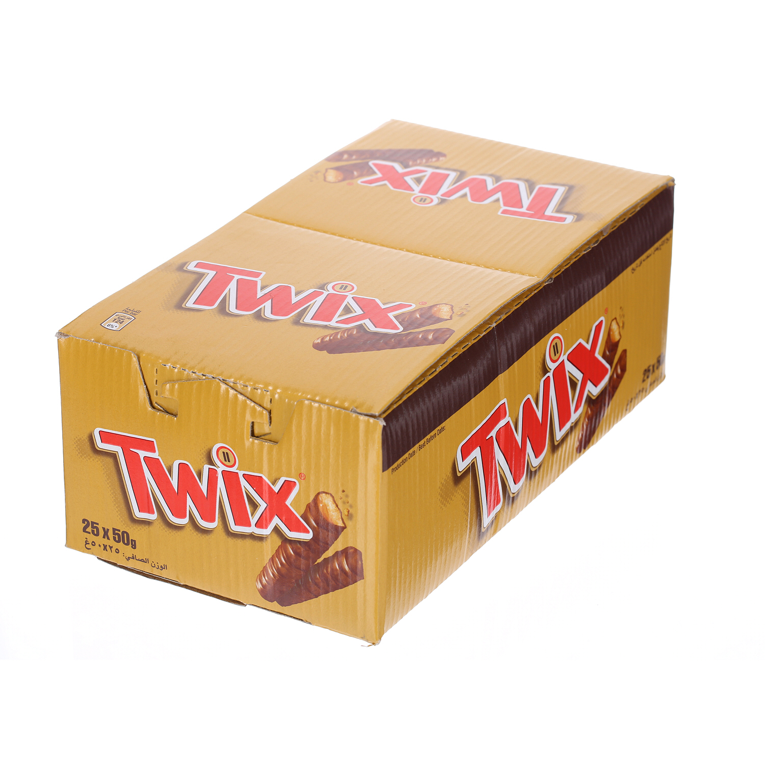 Twix Twin Chocolate 50gm - 25'S