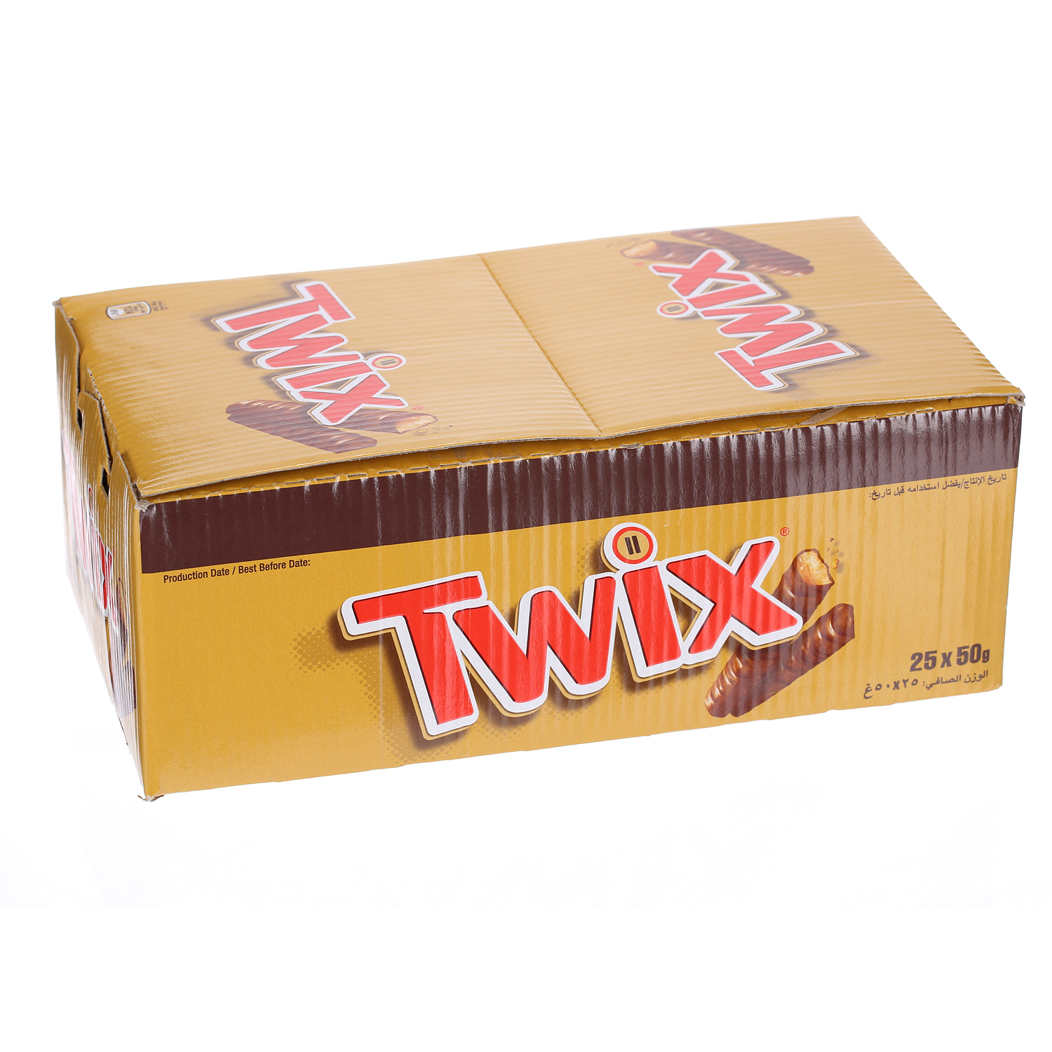 Twix Twin Chocolate 50gm - 25'S