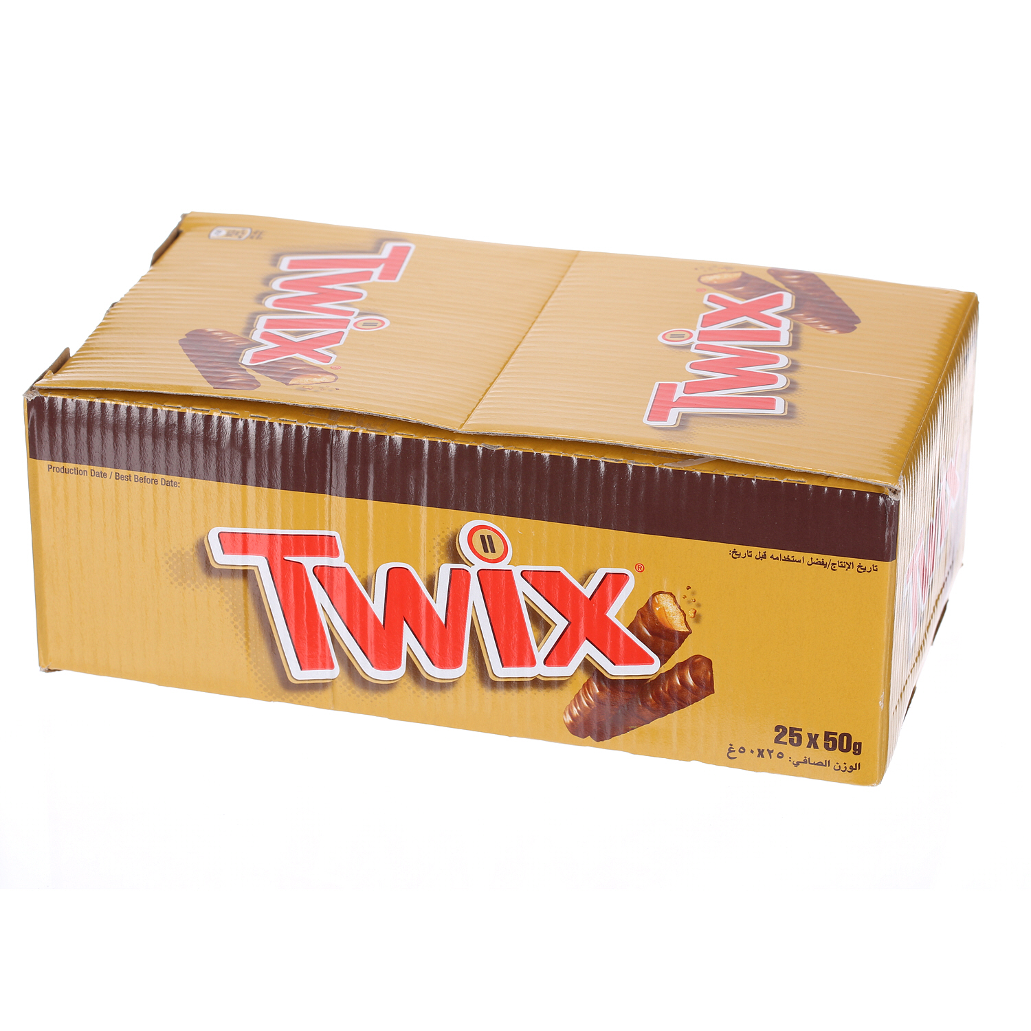 Twix Twin Chocolate 50gm - 25'S