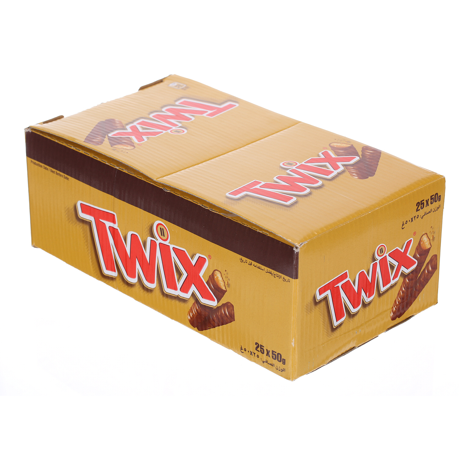 Twix Twin Chocolate 50gm - 25'S