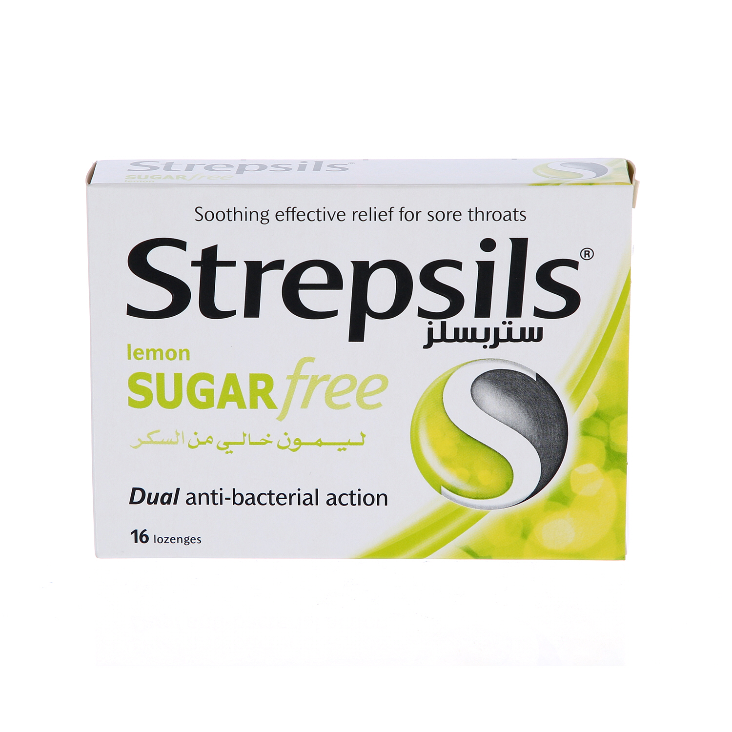 Strepsils Lemon & Herb Sugar Free 16 Pack