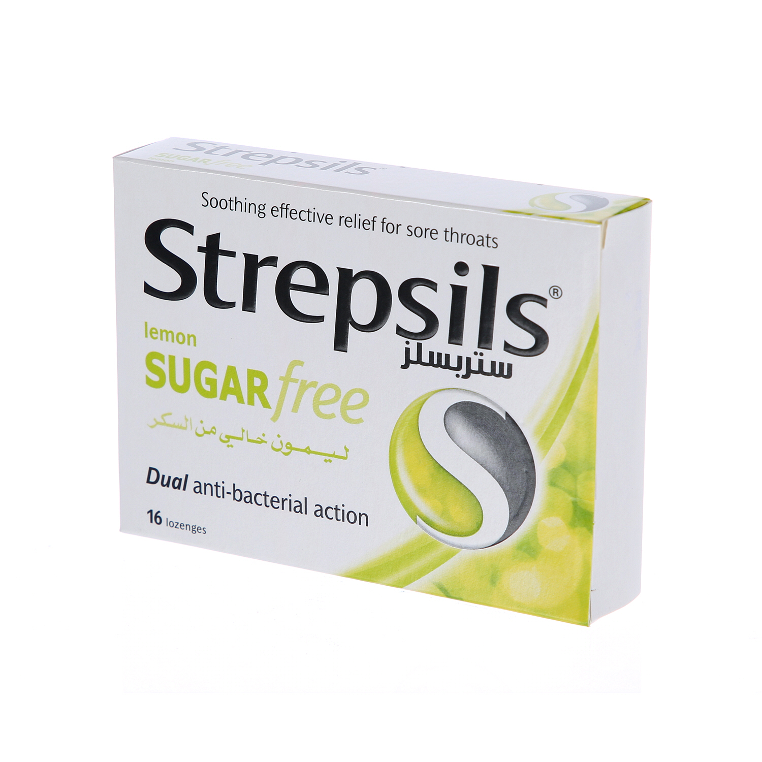 Strepsils Lemon & Herb Sugar Free 16 Pack