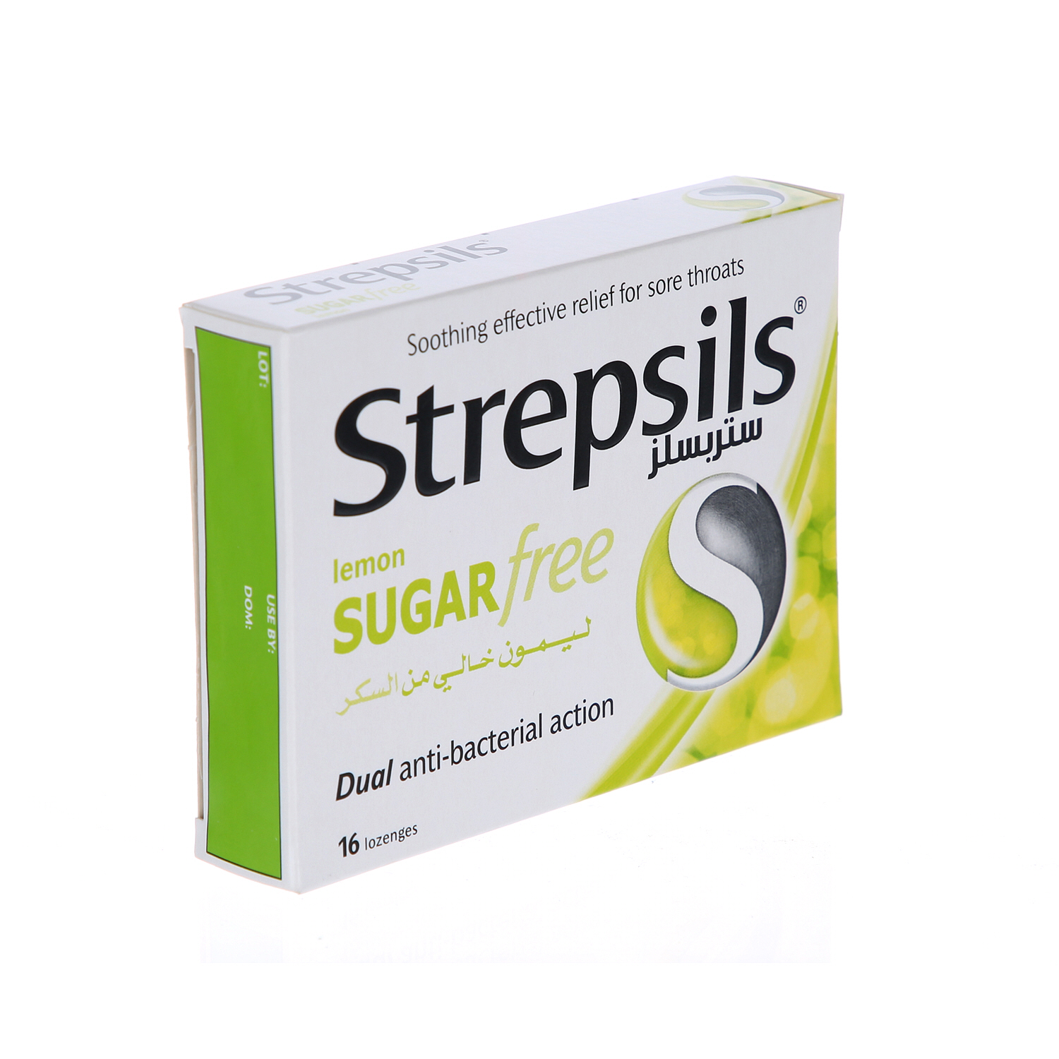 Strepsils Lemon & Herb Sugar Free 16 Pack