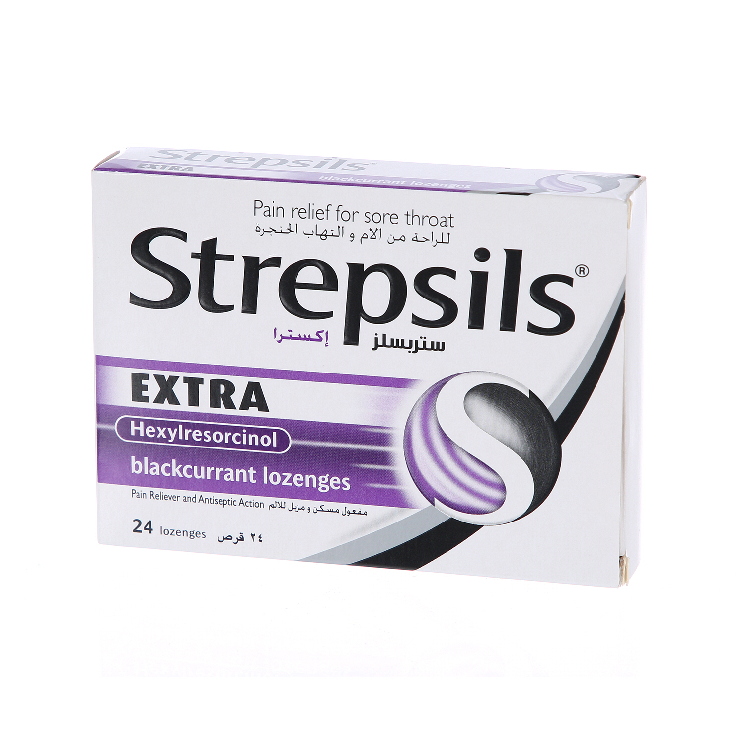 Strepsils Extra Blackcurrant 24 Pack