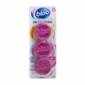 Jeyes Bloo Pink Twin Blocks In Cistern 3 × 38 g