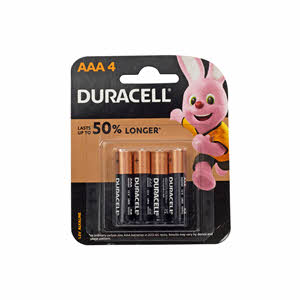 Duracell Battery AAA Monet 4 Pack