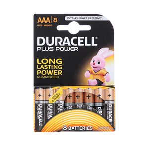 Duracell Plus Power AAA Battery 8 'S