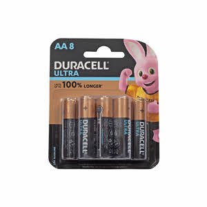 Duracell Battery Ultra AA Monet 8PCS