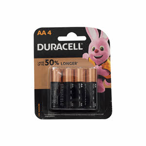 Duracell Battery AA Monet 4 Pack