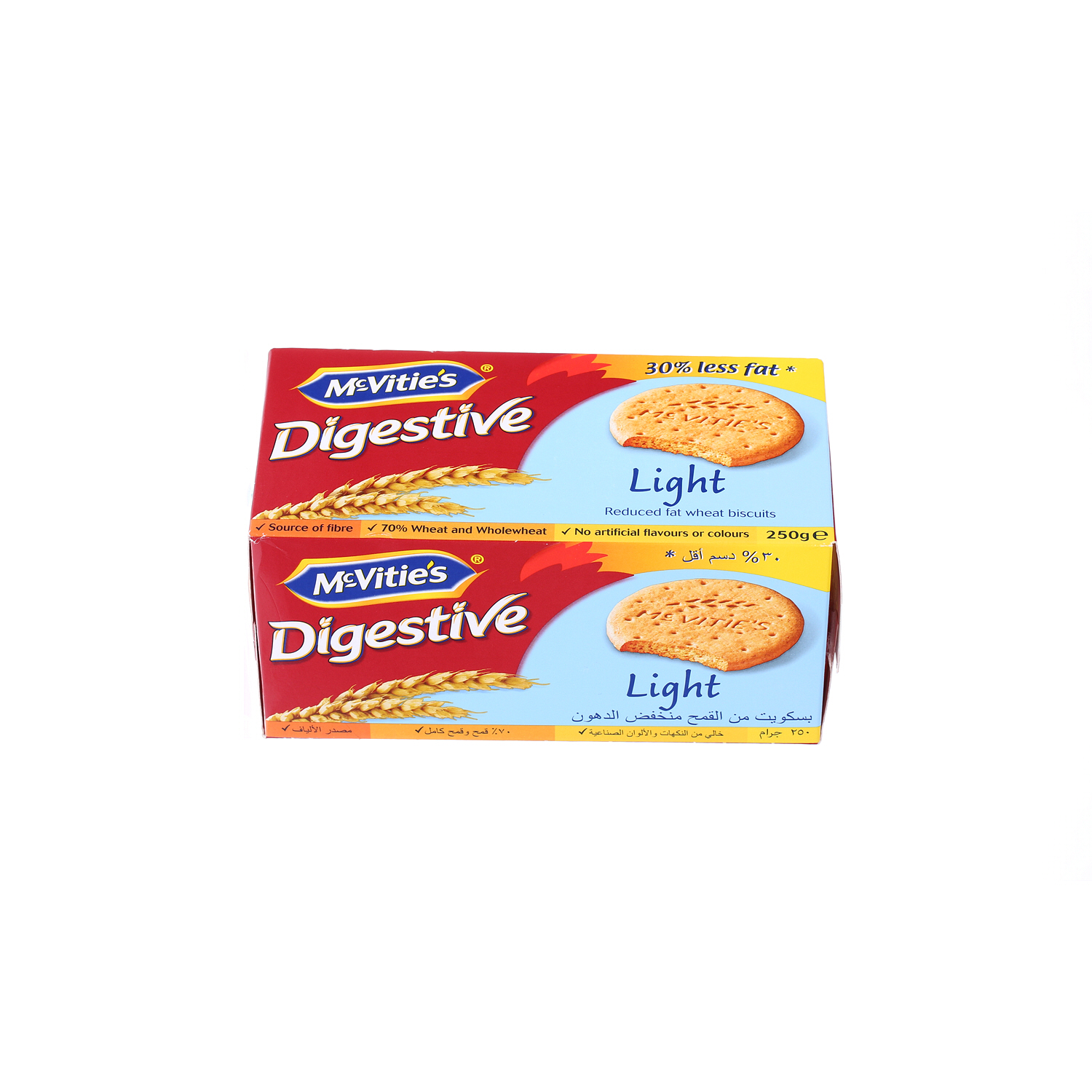 Mcvities Digestive Light Biscuits 250 g