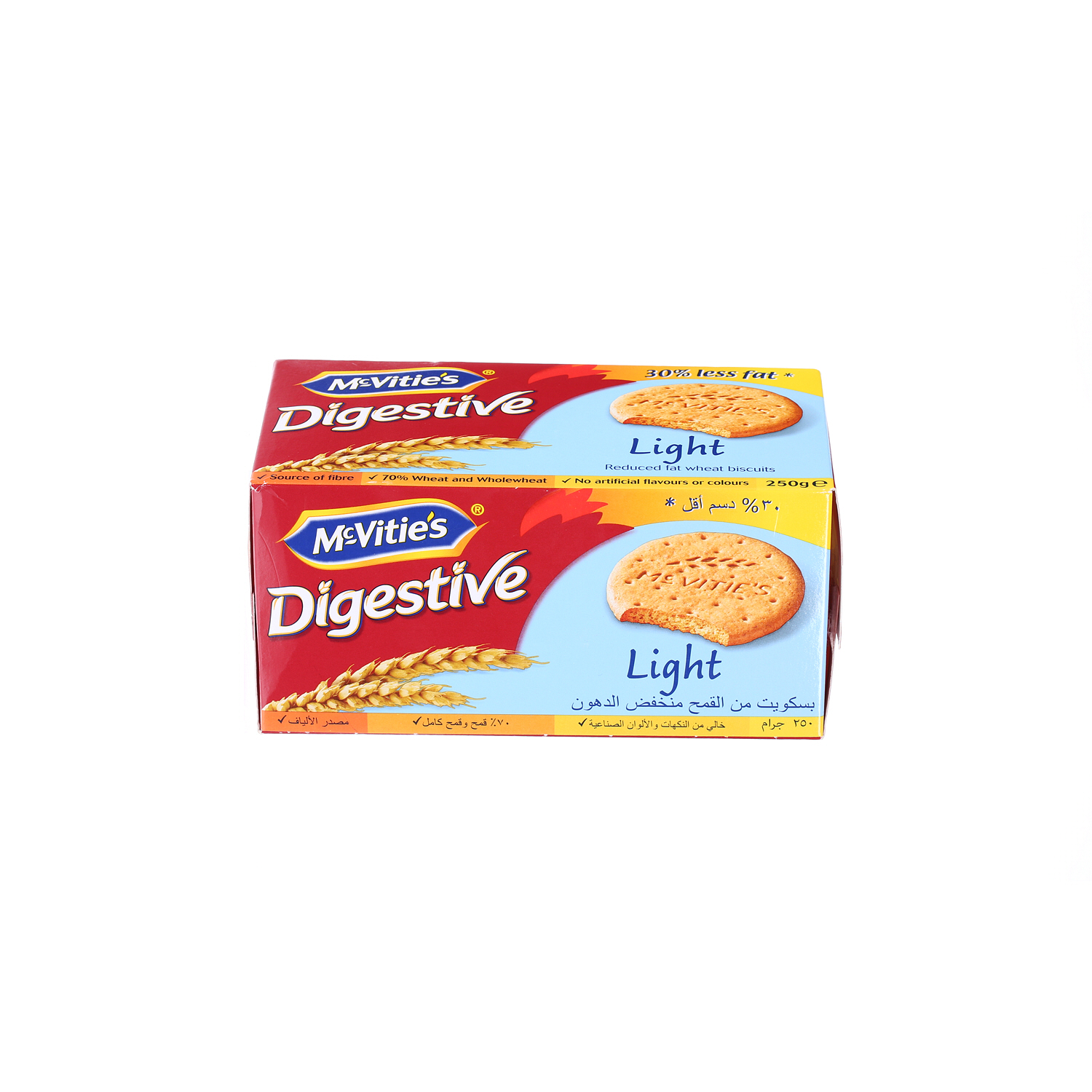 Mcvities Digestive Light Biscuits 250 g