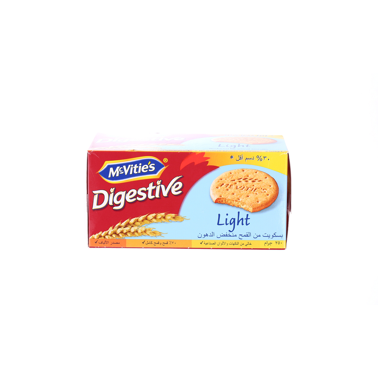 Mcvities Digestive Light Biscuits 250 g